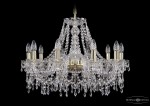 Люстра хрустальная Bohemia Ivele 1403/10/240/G
