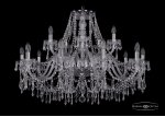 Люстра хрустальная Bohemia Ivele 1403/10+5/360/Ni