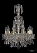 Люстра хрустальная Bohemia Ivele 1403/10/141/XL-61/G