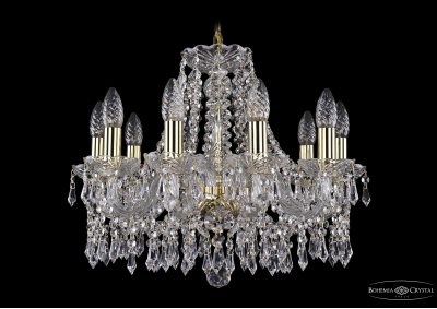 Люстра хрустальная Bohemia Ivele 1403/10/160/G