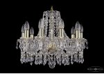 Люстра хрустальная Bohemia Ivele 1403/10/160/G
