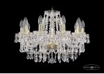 Люстра хрустальная Bohemia Ivele 1403/10/195/G