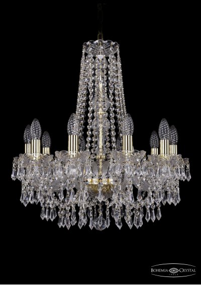 Люстра хрустальная Bohemia Ivele 1403/10/195/h-60/G