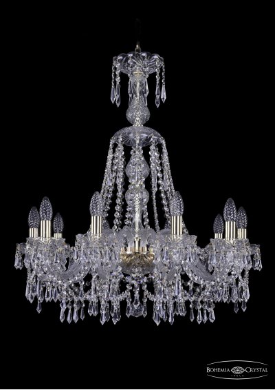Люстра хрустальная Bohemia Ivele 1403/10/240/XL-75/G