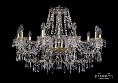 Люстра хрустальная Bohemia Ivele 1403/10/300/G Люстра хрустальная Bohemia Ivele 1403/10/300/G