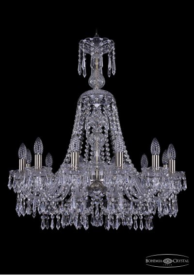 Люстра хрустальная Bohemia Ivele 1403/12/240/XL-75/Pa