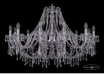 Люстра хрустальная Bohemia Ivele 1403/12/360/Ni
