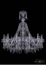 Люстра хрустальная Bohemia Ivele 1403/12/360/XL-100/Ni
