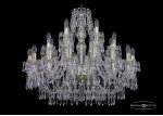 Большая Люстра хрустальная Bohemia Ivele 1403/16+8+4/300/G