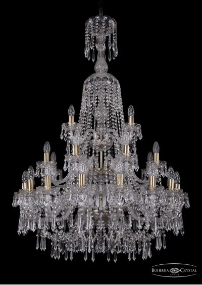 Люстра хрустальная Bohemia Ivele 1403/16+8+4/300/XL-131/3d/Pa
