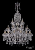Люстра хрустальная Bohemia Ivele 1403/16+8+4/300/XL-131/3d/Pa