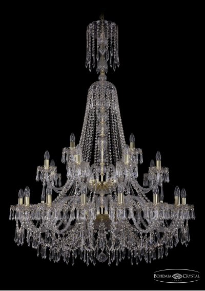 Люстра хрустальная Bohemia Ivele 1403/16+8+4/400/XL-163/2d/G Люстра хрустальная Bohemia Ivele 1403/16+8+4/400/XL-163/2d/G