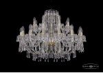 Люстра хрустальная Bohemia Ivele 1403/16+8/300/G