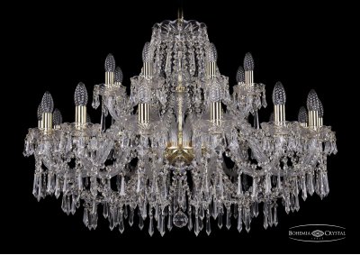 Люстра хрустальная Bohemia Ivele 1403/16+8/360/G
