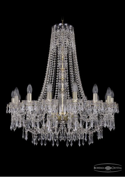 Люстра хрустальная Bohemia Ivele 1403/16/300/h-95/G