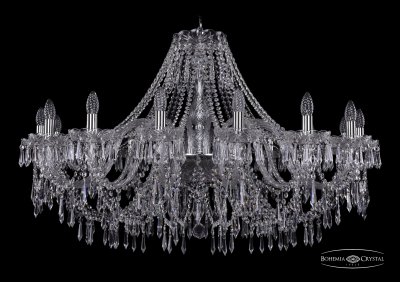 Люстра хрустальная Bohemia Ivele 1403/16/400/Ni