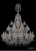 Люстра хрустальная Bohemia Ivele 1403/20+10+5/400/XL-160/3d/G