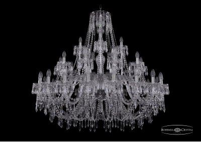 Люстра хрустальная Bohemia Ivele 1403/20+10+5/460/Ni Люстра хрустальная Bohemia Ivele 1403/20+10+5/460/Ni