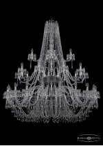 Люстра хрустальная Bohemia Ivele 1403/20+10+5/530/3d/Ni