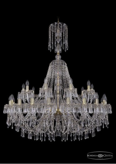 Люстра хрустальная Bohemia Ivele 1403/20+10/400/XL-133/G Люстра хрустальная Bohemia Ivele 1403/20+10/400/XL-133/G