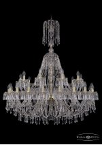 Люстра хрустальная Bohemia Ivele 1403/20+10/400/XL-133/G