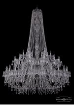 Люстра хрустальная Bohemia Ivele 1403/24+12+6/460/h-177/2d/Ni
