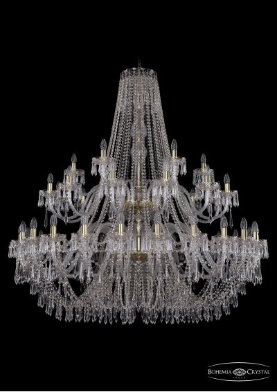Люстра хрустальная Bohemia Ivele 1403/24+12+6/530/2d/G