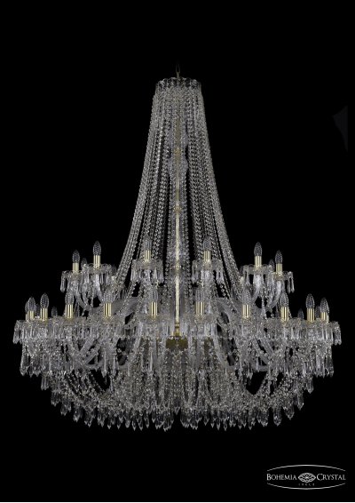 Люстра хрустальная Bohemia Ivele 1403/24+12/530/h-160/G Люстра хрустальная Bohemia Ivele 1403/24+12/530/h-160/G