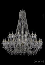 Люстра хрустальная Bohemia Ivele 1403/24+12/530/h-160/G