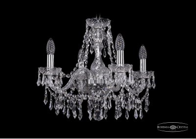 Люстра хрустальная Bohemia Ivele 1403/4/160/Ni