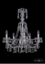 Люстра хрустальная Bohemia Ivele 1403/5/195/XL-65/Ni