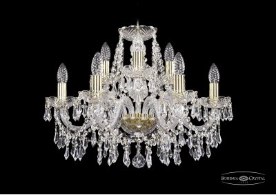 Люстра хрустальная Bohemia Ivele 1403/6+3/195/G