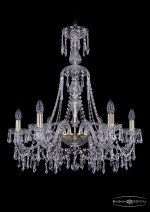 Люстра хрустальная Bohemia Ivele 1403/6/240/XL-75/G