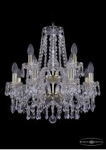 Люстра хрустальная Bohemia Ivele 1403/8+4/160/2d/G
