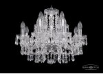 Люстра хрустальная Bohemia Ivele 1403/8+4/195/Ni