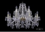 Люстра хрустальная Bohemia Ivele 1403/8+4/240/G