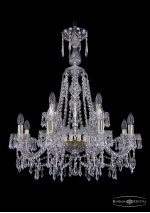 Люстра хрустальная Bohemia Ivele 1403/8+4/240/XL-80/G