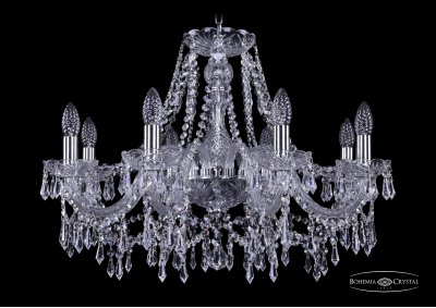 Люстра хрустальная Bohemia Ivele 1403/8/240/Ni