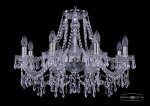 Люстра хрустальная Bohemia Ivele 1403/8/240/Ni