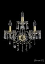 Светильник настенный бра Bohemia Ivele 1403B/2+1/160/XL/G