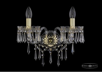 Светильник настенный бра Bohemia Ivele 1403B/2/160/XL/G