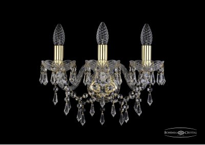 Светильник настенный бра Bohemia Ivele 1403B/3/141/G