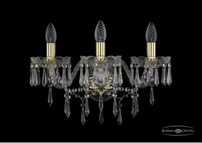 Светильник настенный бра Bohemia Ivele 1403B/3/160/XL/G