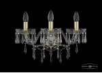 Светильник настенный бра Bohemia Ivele 1403B/3/160/XL/G