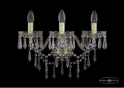 Светильник настенный бра Bohemia Ivele 1403B/3/195/XL/G