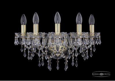 Светильник настенный бра Bohemia Ivele 1403B/5/160/G