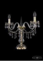 Настольная лампа Bohemia Ivele 1403L/2/141-39/G