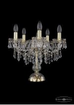 Настольная лампа Bohemia Ivele 1403L/5/141-39/G