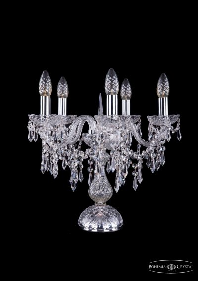 Настольная лампа Bohemia Ivele 1403L/5/141-39/Ni