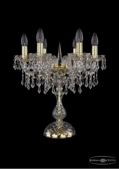 Настольная лампа Bohemia Ivele 1403L/6/141-47/G